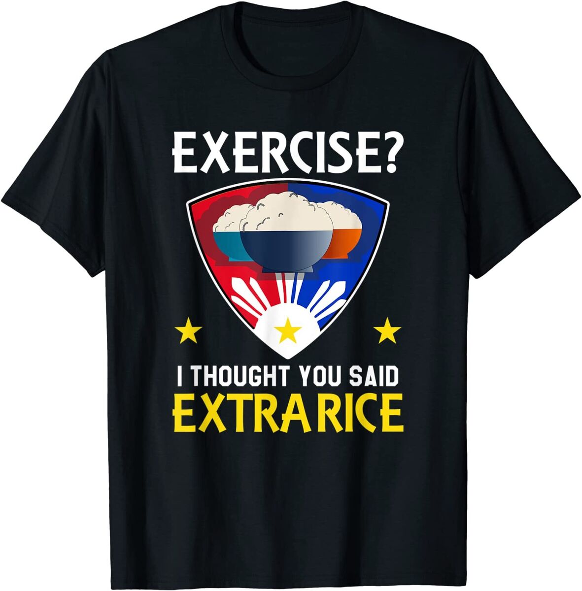 Exercise? Extra Rice!